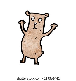 Cartoon-lustiger Bär