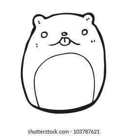 cartoon funny beaver