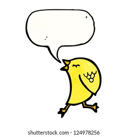 cartoon funny bird
