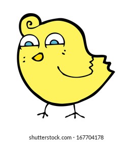 cartoon funny bird