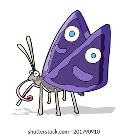 mariposa divertida
