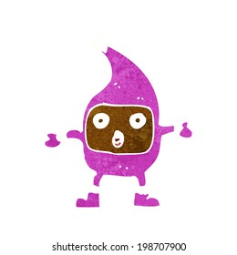 criatura graciosa de dibujos animados