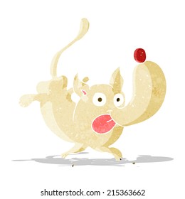 perro gracioso de dibujos animados