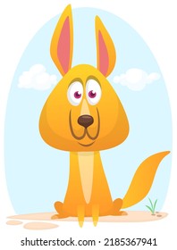 Cartoon funny dog breed chihuahua. Vector illustration isolated