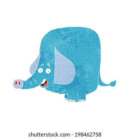 elefante divertido de caricatura