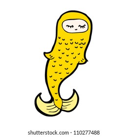 pez divertido de dibujos animados