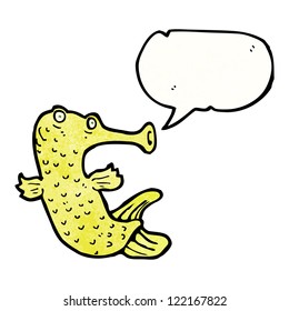 cartoon funny fish