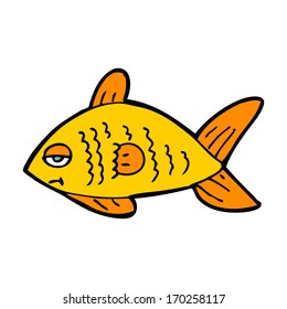 cartoon funny fish