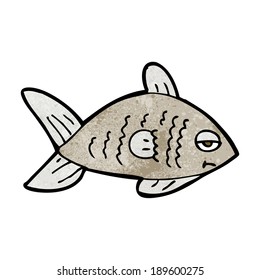 pez divertido de dibujos animados