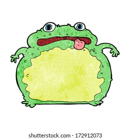 Cartoon-Frösch