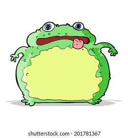 Cartoon-Frösch