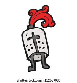cartoon funny knight