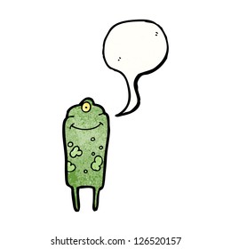 cartoon funny monster