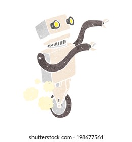 cartoon funny robot