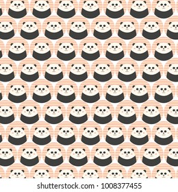 Cartoon funny round animals