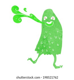 monstruo de lodo divertido