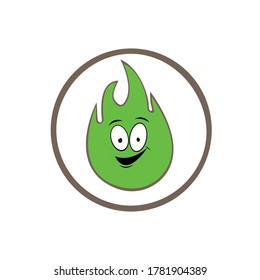 cartoon funny smile emotion vector
