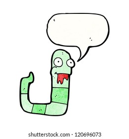 desenho animado cobra engraçada