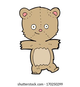 oso de peluche divertido
