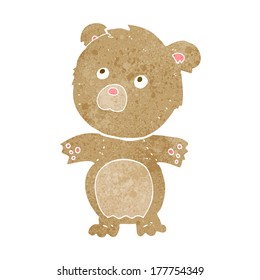 Cartoon-lustiger Teddybär