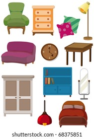 Cartoon Furniture Icon