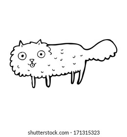 cartoon furry cat