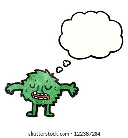 cartoon furry monster