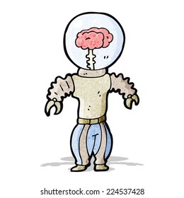 Cartoon-Futuristikroboter