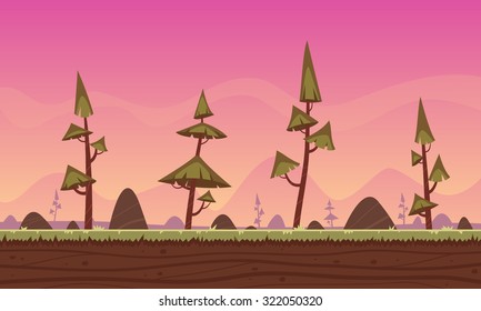 Cartoon Game Background