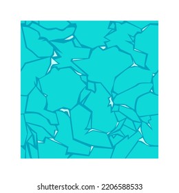 Cartoon game background Seamless Pattern. Vector illustration