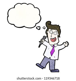 cartoon game show host