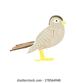 cartoon garden bird