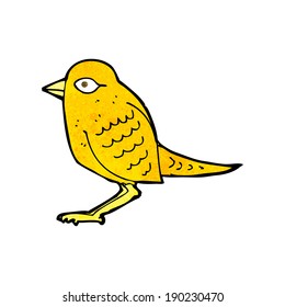 pájaro del jardín de dibujos animados