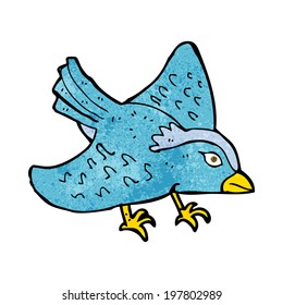 cartoon garden bird