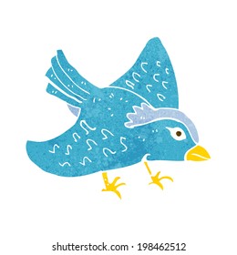 cartoon garden bird