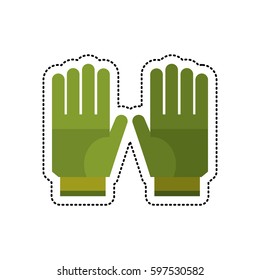 cartoon gardening gloves protection