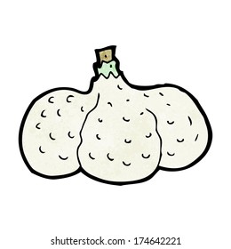 cartoon garlic
