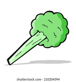 cartoon gas blast