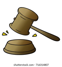 cartoon gavel
