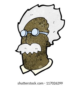 Cartoon-Genie-Wissenschaftler