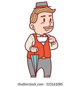 Cartoon Gentleman