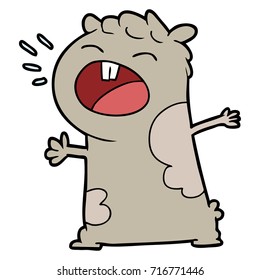 Cartoon gerbil