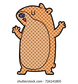 Cartoon gerbil
