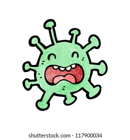 Cartoon Germ Stock Vector (Royalty Free) 117900034 | Shutterstock