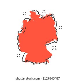 deutschlandkarte comic Germany Cartoon Map Images, Stock Photos & Vectors | Shutterstock