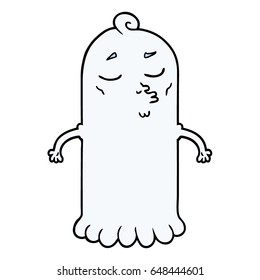 cartoon ghost