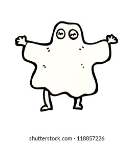 cartoon ghost costume
