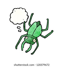cartoon giant bug