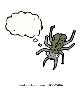 cartoon giant bug