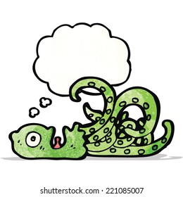 cartoon giant octopus